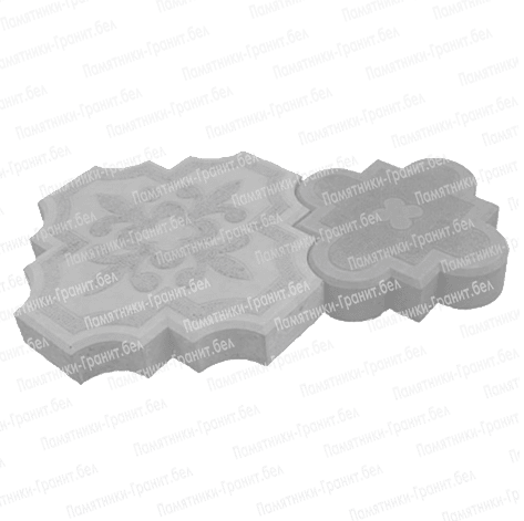 Укладка плитки на могилу Шарковщина фотография