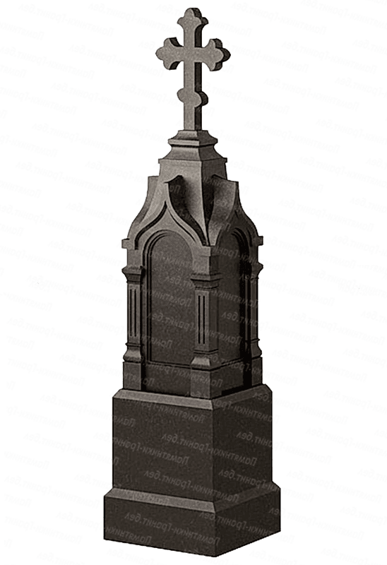 Памятник с крестом в Шарковщина на могилу фото