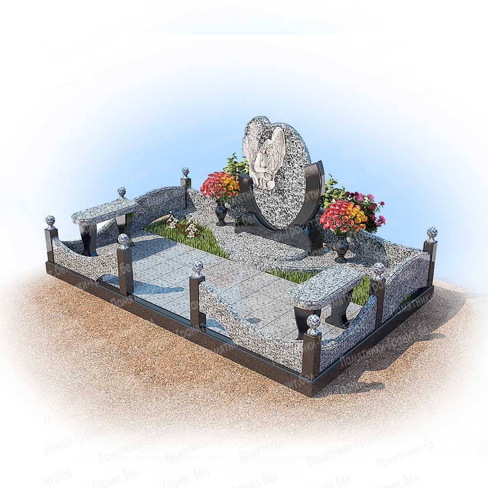 Оригинальный памятник в Шарковщина на могилу фото