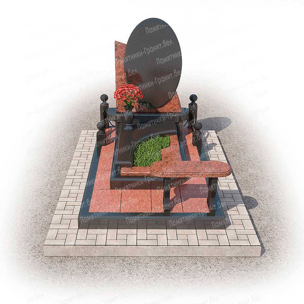 Оригинальный памятник в Шарковщина на могилу фото