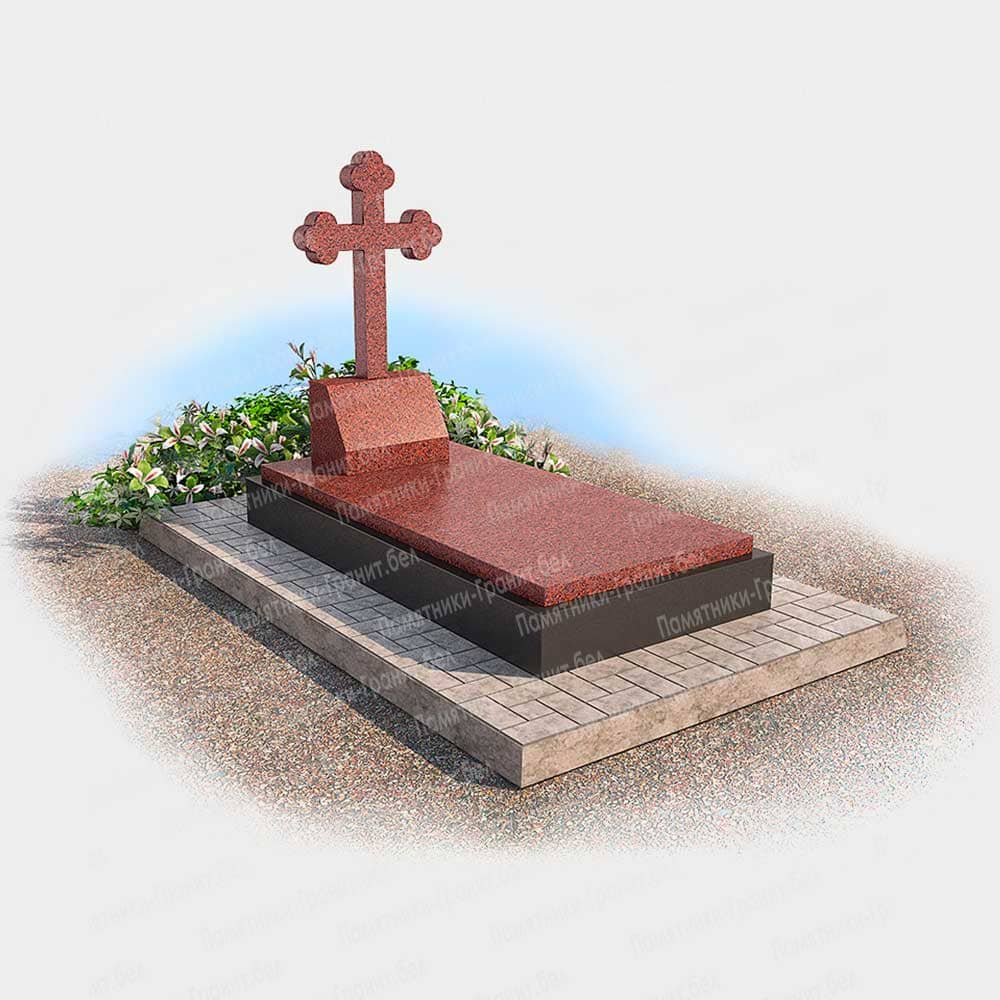 Одинарный памятник фото