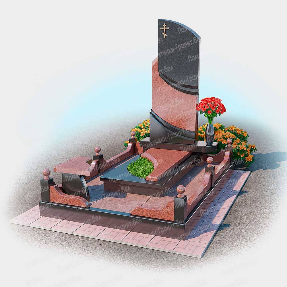 Оригинальный памятник в Шарковщина на могилу фото